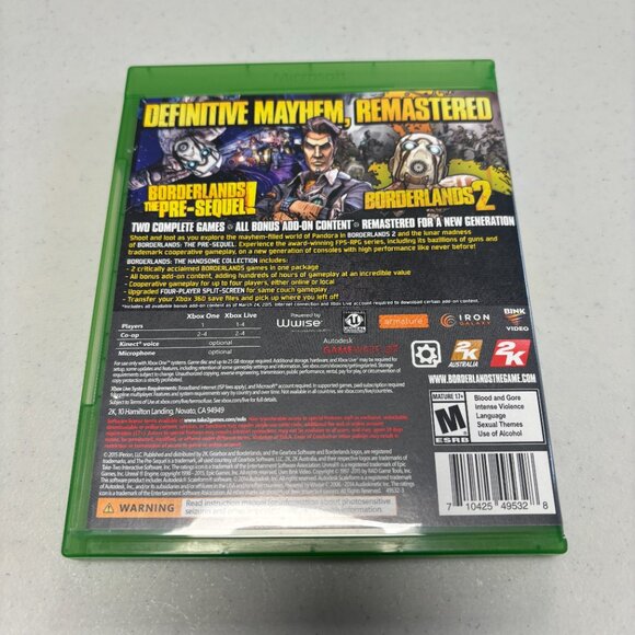 Xbox One: Borderlands - The Handsome Collection - Preowned - 1842 - Picture 4 of 4